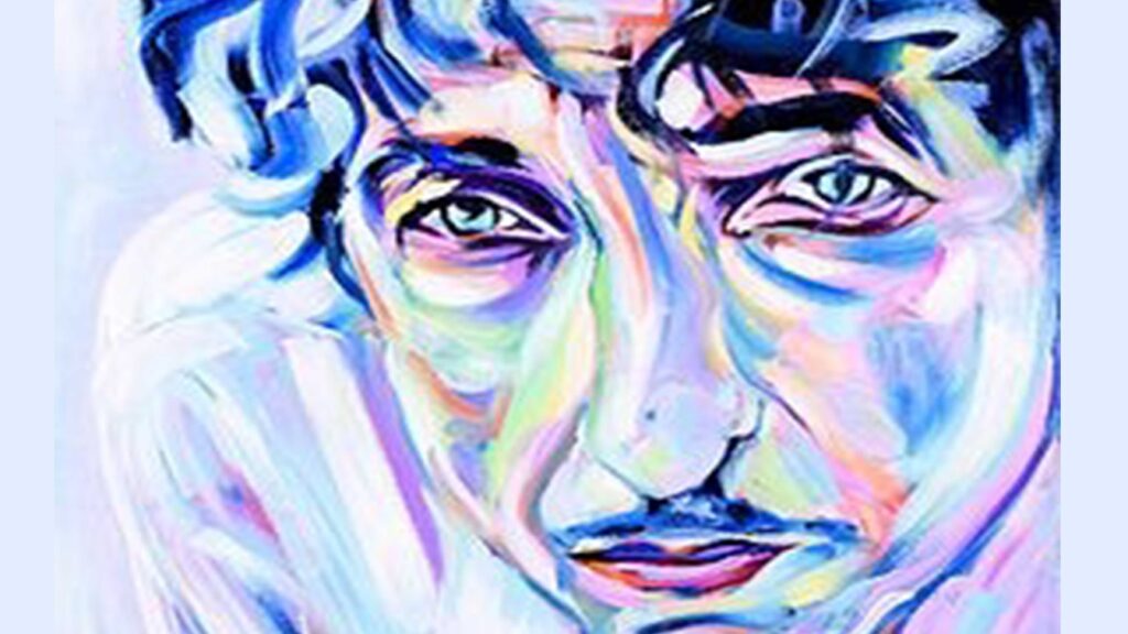 Pop Art image of Bob Dylan